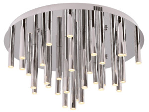 HIT 2023 Plafon Organic chrom ściemnialny C0115D Maxlight
