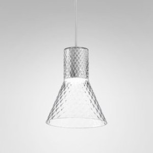 HIT 2023 Lampa wisząca Modern Glass Flared LED TR 59845 Aqform