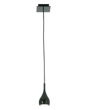 HIT 2023 Lampa wisząca Bijou 8 czarna D75A0102 Fabbian