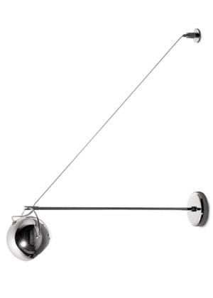HIT 2023 Kinkiet Beluga Steel D57D0515 Fabbian