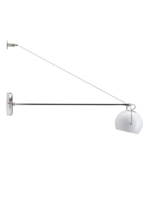 HIT 2023 Kinkiet Beluga White D57D0701 Fabbian