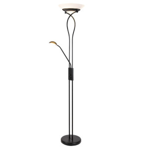 Gamma Trend czarna lampa podłogowa Rabalux 4554