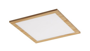 Almond brąz | buk szer. 29,5cm. LED 12W 4000K Oprawa sufitowa