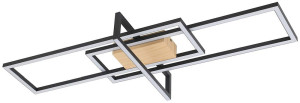 Ashton czarny mat | brąz LED 3 step dim 35W 3000K Lampa sufitowa ściemnialna