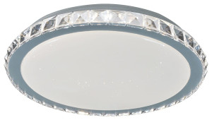 Cressida chrom Ø 40,5cm. Starlight 24W 4000K Lampa sufitowa