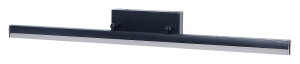 Evan czarny mat szer. 49cm. LED 12W 4000K IP44 Kinkiet łazienkowy nad lustro