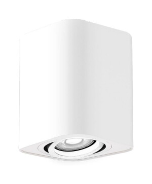 Kobald biały mat GU10 Regulowany kierunek świecenia Downlight | Tuba ( na stanie 8szt. Wysyłka 48H.)