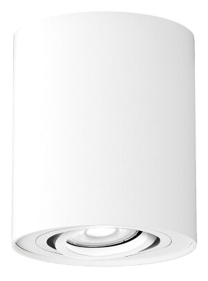 Kobald biały mat Ø 9cm. GU10 Regulowany kierunek świecenia Downlight | Tuba