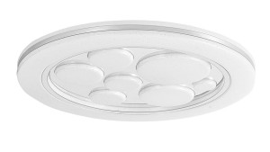Lagertha chrom Ø 49cm. LED Starlight 36W 4000K Lampa sufitowa