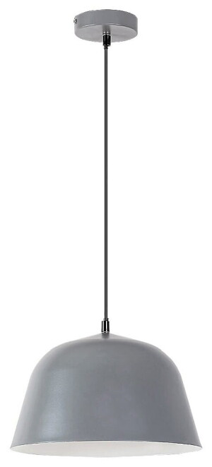 Malia szary Ø 29,5cm. E27 Lampa wisząca
