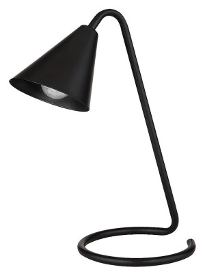 Monty czarny E14 Lampka stołowa