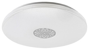 Ophelia chrom Ø 60cm. LED 40W Starlight WI-FI Pilot RGB 3000-6500K Plafon