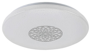 Ophelia chrom Ø 40cm. LED 24W Starlight WI-FI Pilot RGB 3000-6500K Plafon