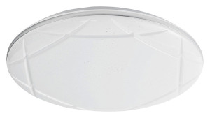 Oswald srebrny Ø 40cm. LED Starlight 24W 4000K Plafon