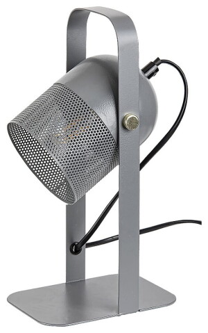 Ronnie szary E14 Lampka stołowa