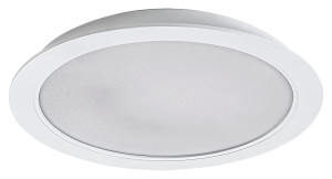 Shaun biały Ø 22cm. LED 24W 4000K Lampa wpuszczana podtynkowa