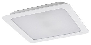Shaun biały szer. 9,5cm. LED 5W 4000K Lampa wpuszczana podtynkowa