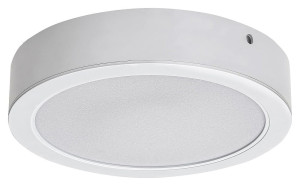 Shaun biały Ø 14,5cm. LED 12W 4000K Lampa natynkowa