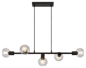 Sullivan czarny 5xE14 Lampa wisząca