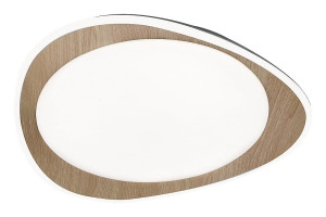 Tamino brąz Ø 45cm. LED 24W 4000K Lampa sufitowa