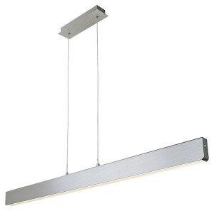 Tithania aluminium szczotkowane LED Dim. 24W 2700-6500K Lampa wisząca ściemnialna