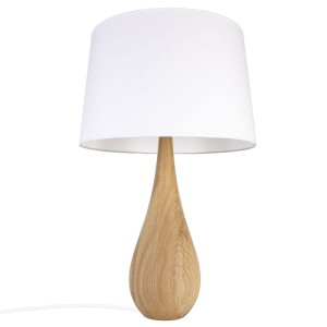 VASE Dąb E27 Lampa stołowa Hellux