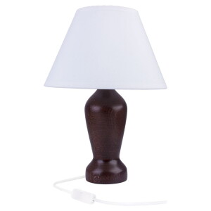 MONA Wenge E14 Lampa stołowa Hellux