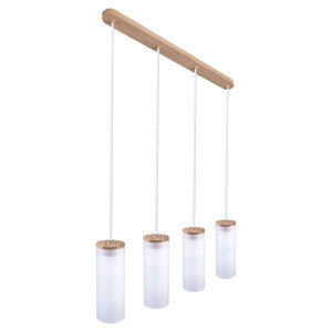 BARREL 4 Biała GU10 Lampa sufitowa