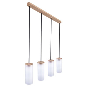 BARREL 4 Czarna GU10 Lampa sufitowa