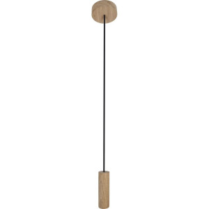 MADERA 1 Dąb Czarna GU10 Lampa wisząca
