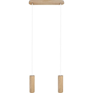 MADERA 2 Dąb Biała GU10 Lampa wisząca