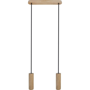 MADERA 2 Dąb Czarna GU10 Lampa wisząca