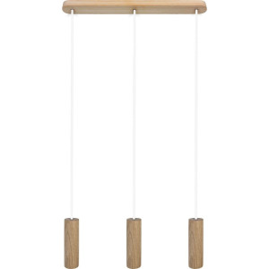 MADERA 3 Dąb Biała GU10 Lampa wisząca