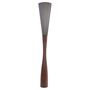 CHINKA Orzech | Czarna E27 Lampa podłogowa