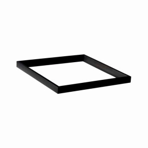 Ramka 600 x 600 Czarna Do Montażu Natynkowego Paneli LED