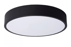 UNAR czarny śr. 30cm. LED 3 step dim 18W 2700K Lampa sufitowa