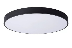 UNAR czarny śr. 60cm. LED 3 step dim 60W 2700K Lampa sufitowa