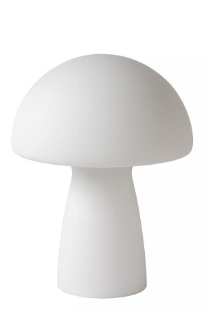 FUNGO biały Ø 23cm E27 Lampka stołowa