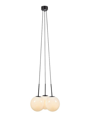 DIONE biały | czarny 3xE14 Lampa wisząca potrójna