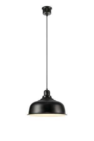 PORT czarny Ø 37,5cm. E27 Lampa wisząca