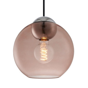 Bubbles Różowa 24 E27 Lampa wisząca
