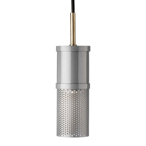 Frame Cylinder Szara GU10 Lampa wisząca