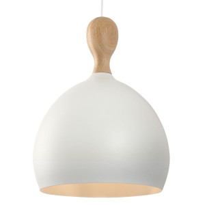 Dueodde Biała Ø39 E27 Lampa wisząca
