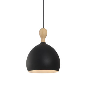 Dueodde Czarna Ø18 E27 Lampa wisząca