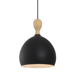 Dueodde Czarna Ø24 E27 Lampa wisząca