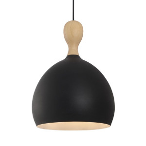 Dueodde Czarna Ø30 E27 Lampa wisząca