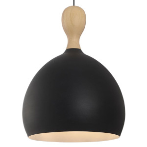Dueodde Czarna Ø39 E27 Lampa wisząca