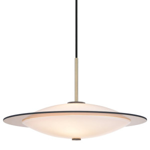 Orbit Opal | Mosiądz Ø40 3xG9 Lampa wisząca