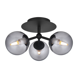 Atom Trio Czarna Ø26 3xG9 Lampa sufitowa