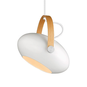 DC Biała 26 E27 Lampa wisząca
